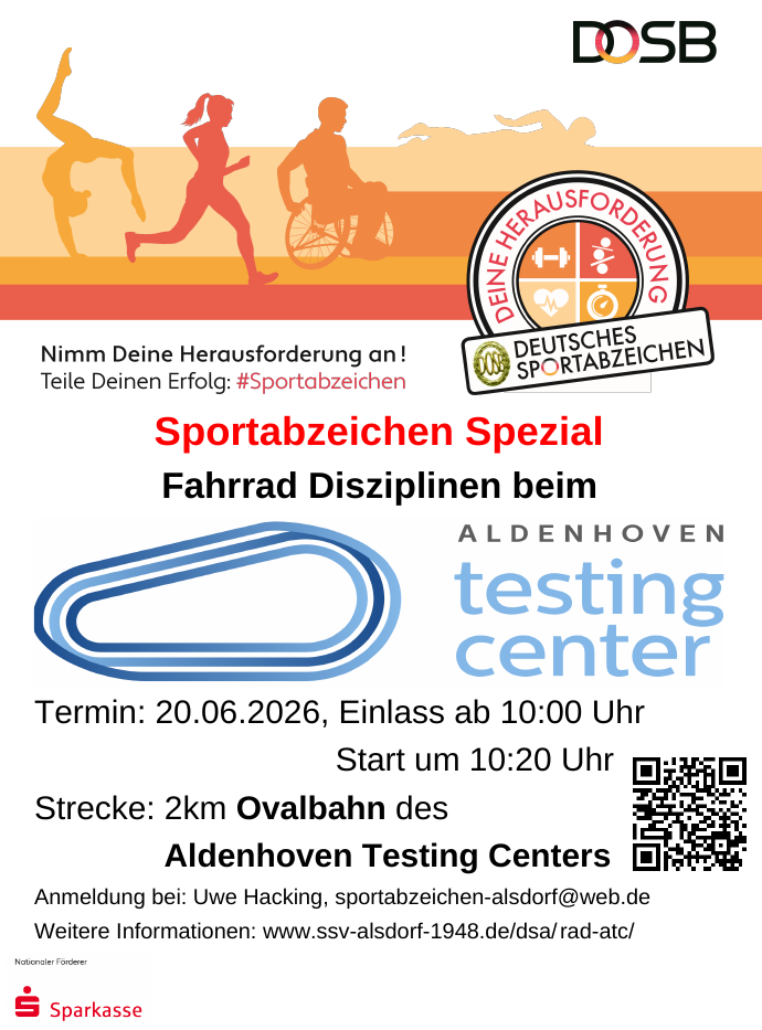 Werbeplakat Radfahren ATC